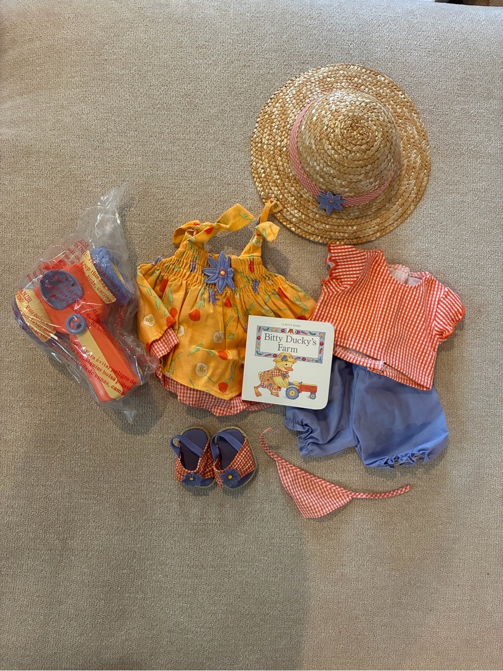 Bitty Baby Farm Outfit Set